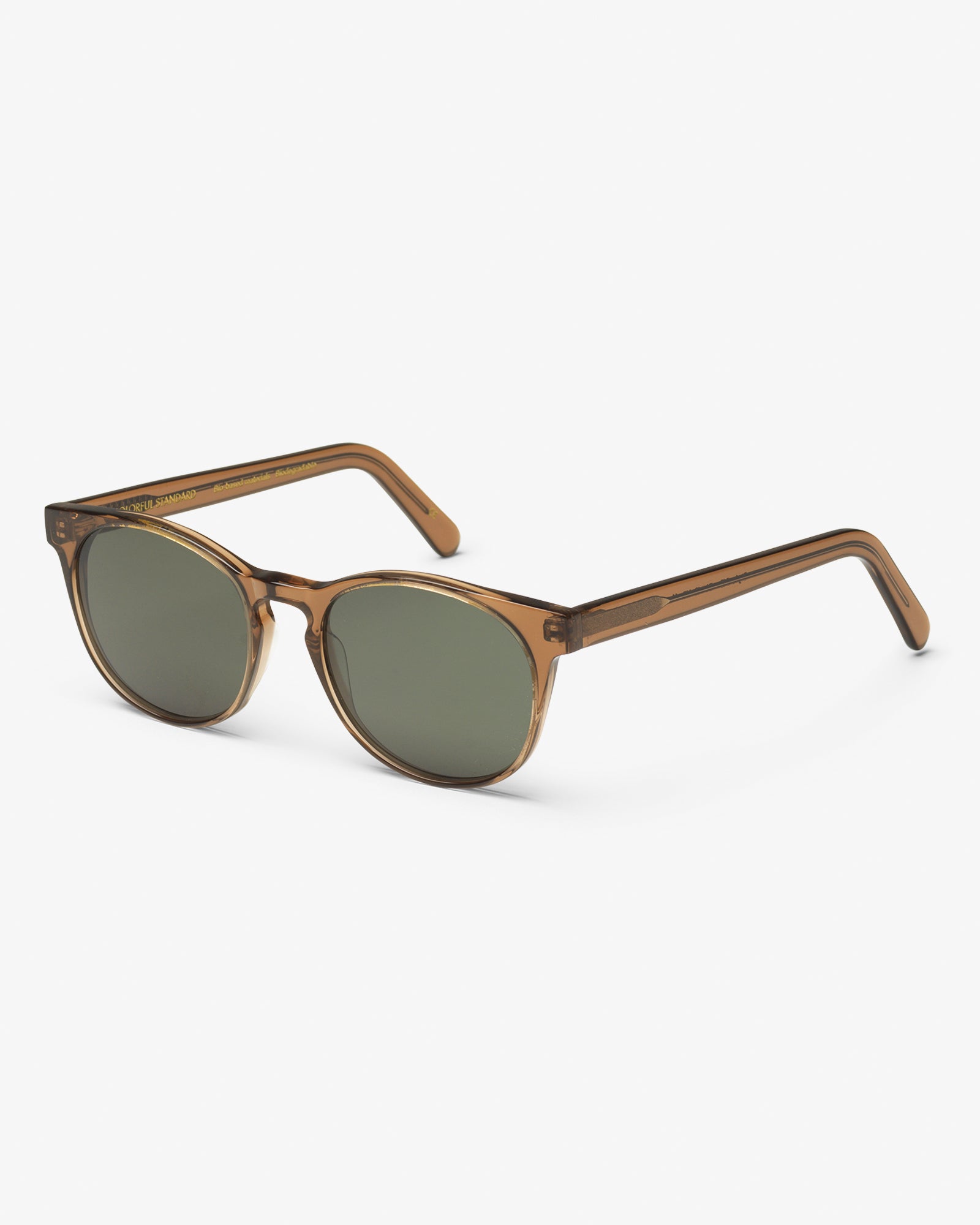 Colorful Standard Sunglass 15 Sunglasses Coffee Brown / Green
