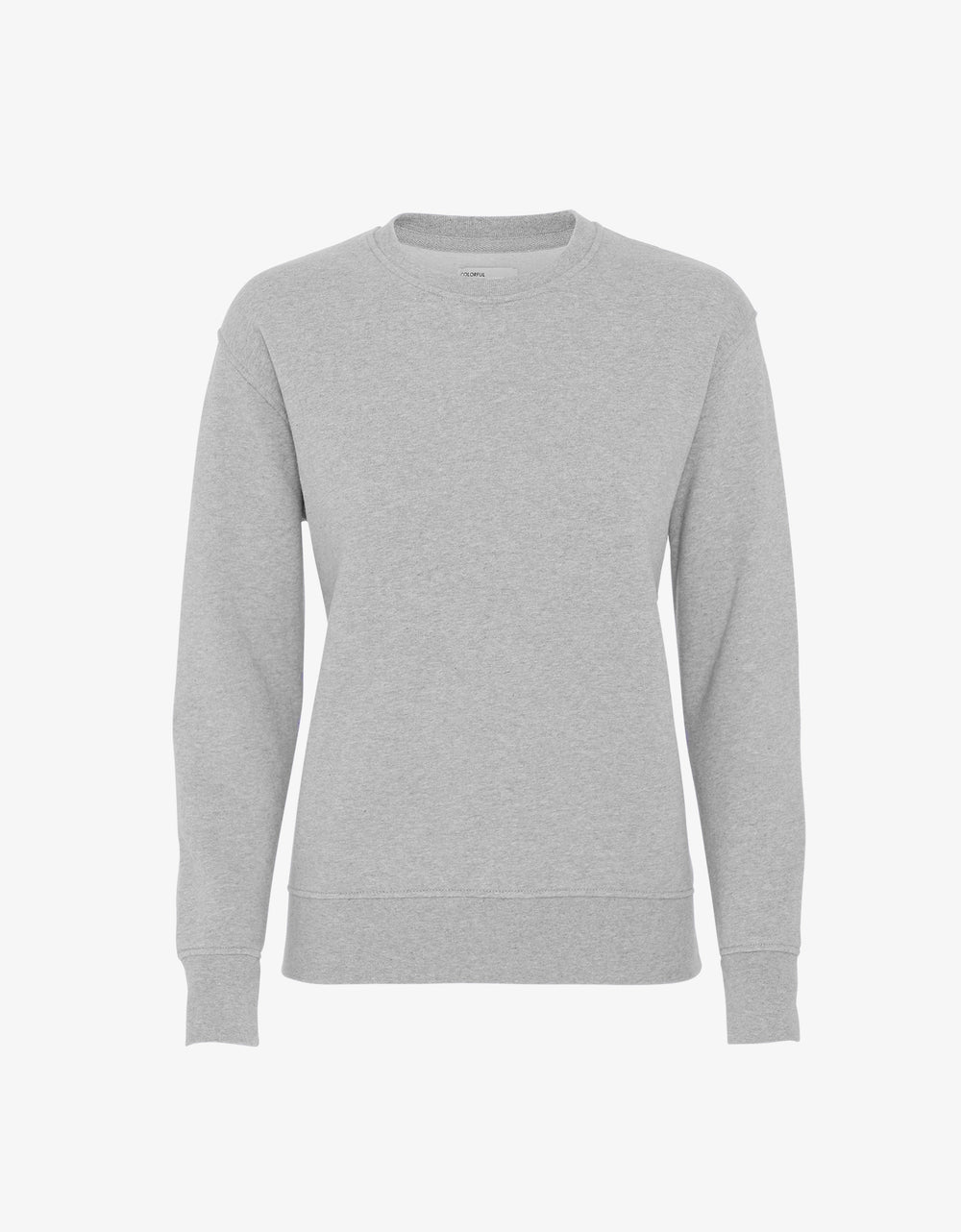 Womens Organic Essential Sweater Heather Grey