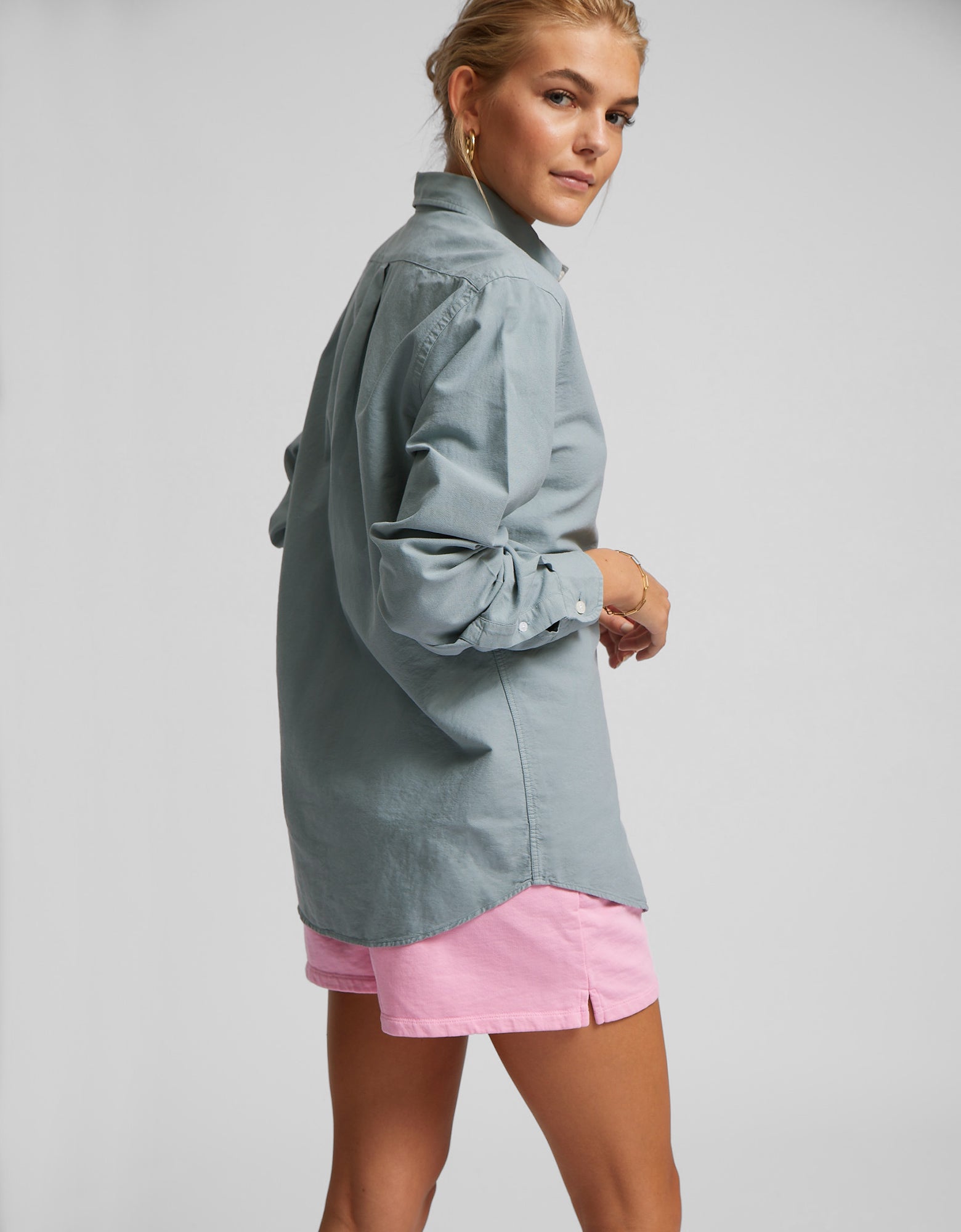 Colorful Standard Women Organic Sweatshorts Women Shorts Cloudy Grey