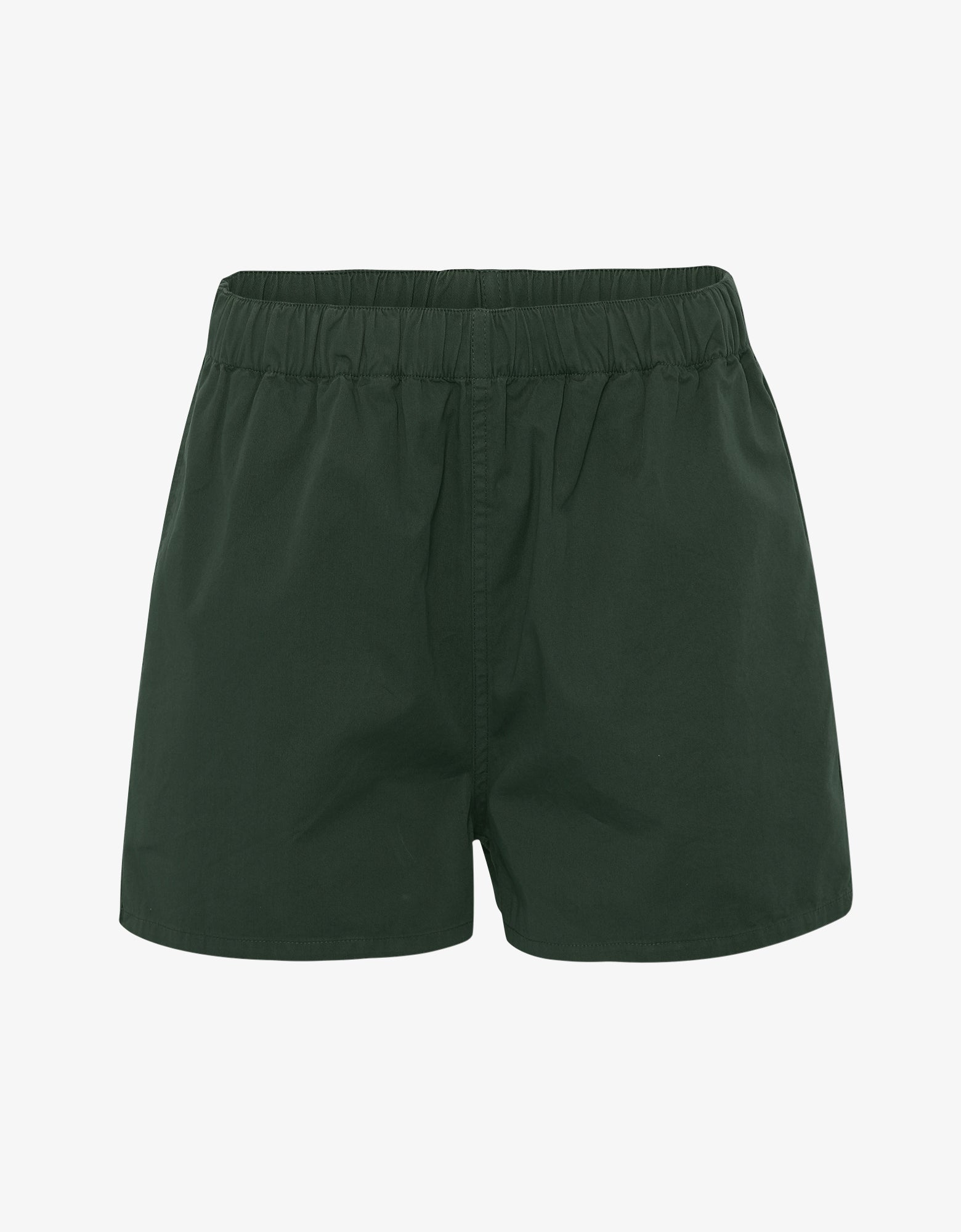 Women Organic Twill Shorts - Hunter Green – Colorful Standard