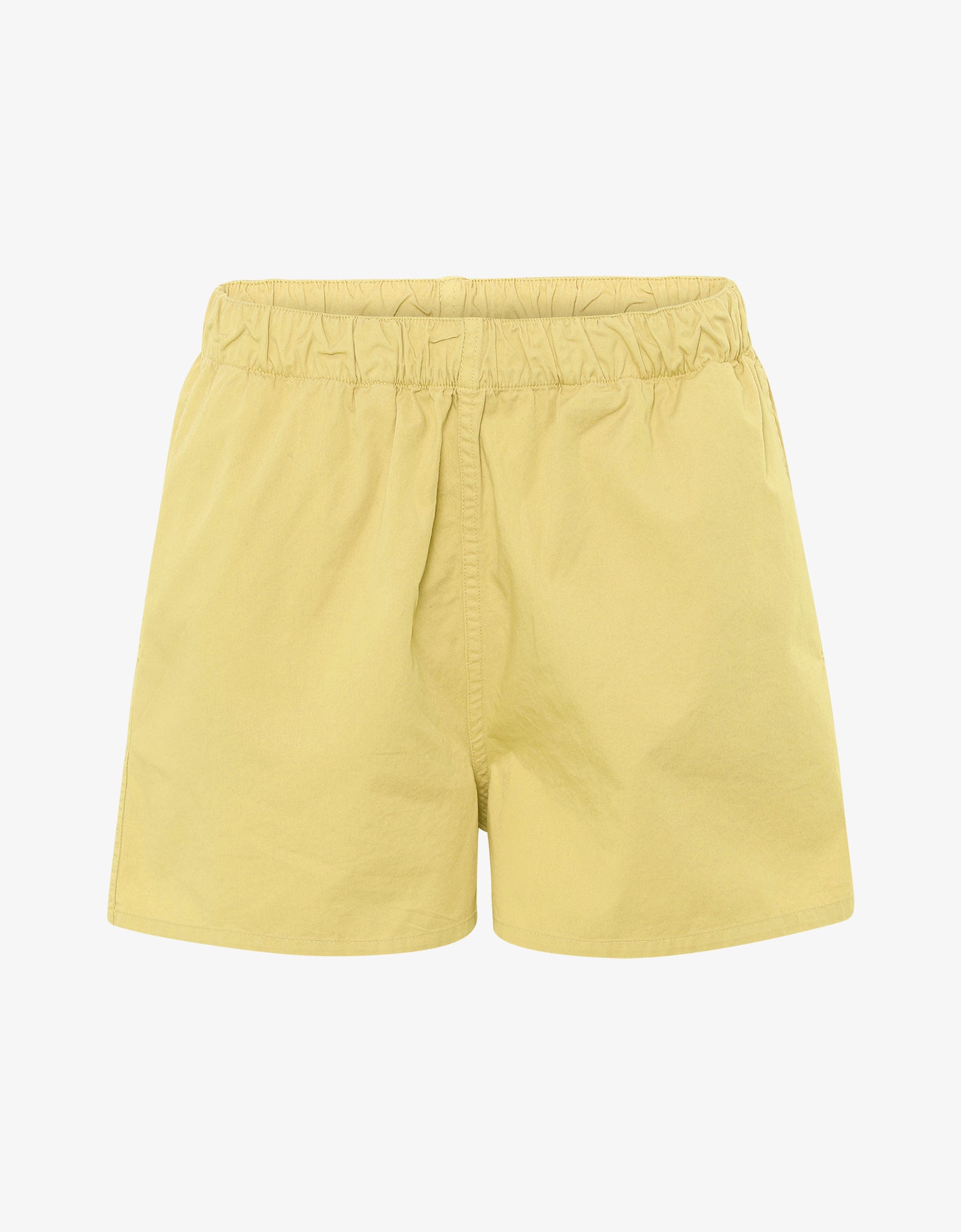 Colorful Standard Women Organic Twill Shorts Women Organic Twill Shorts Lemon Yellow