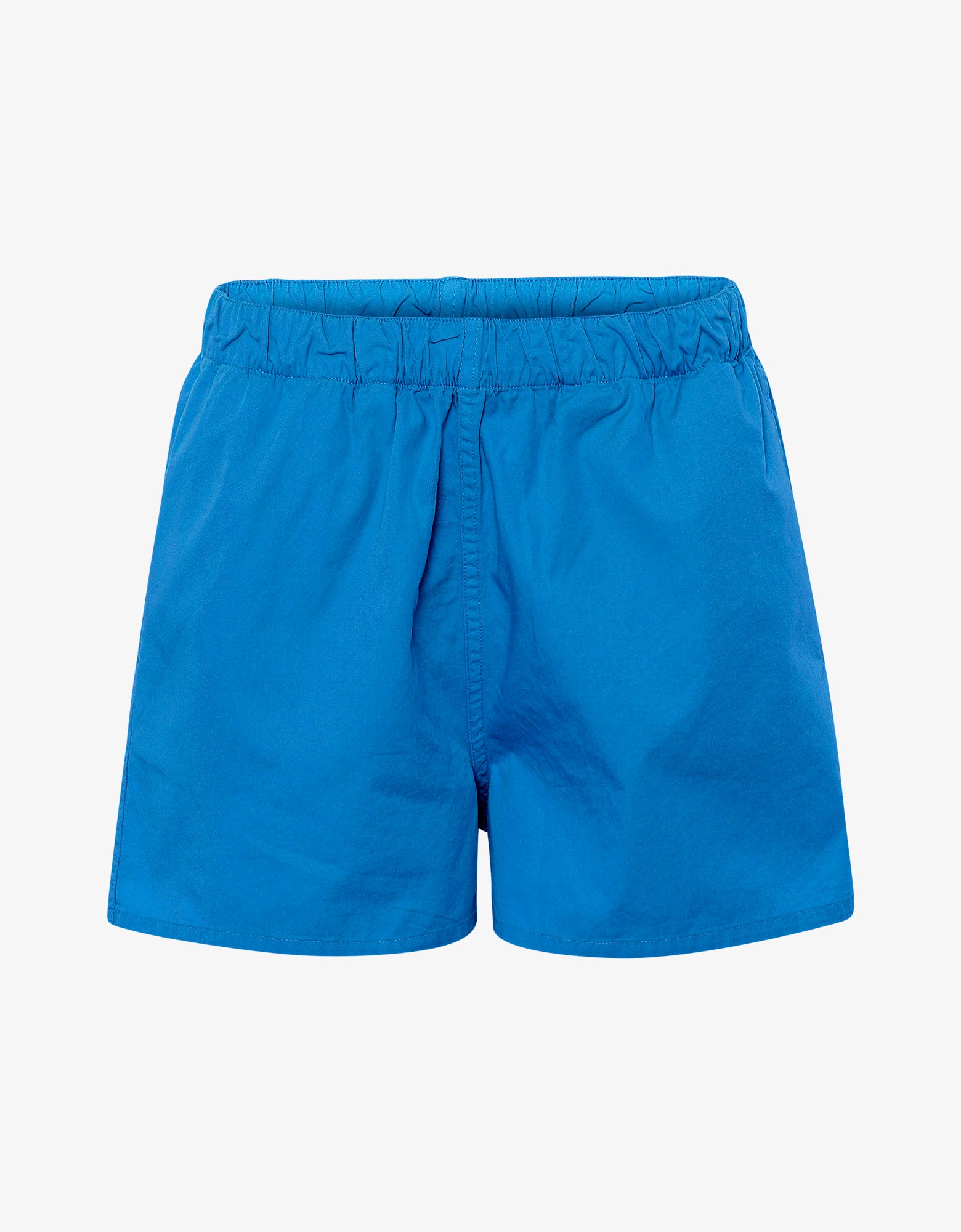 Women Organic Twill Shorts - Blue –