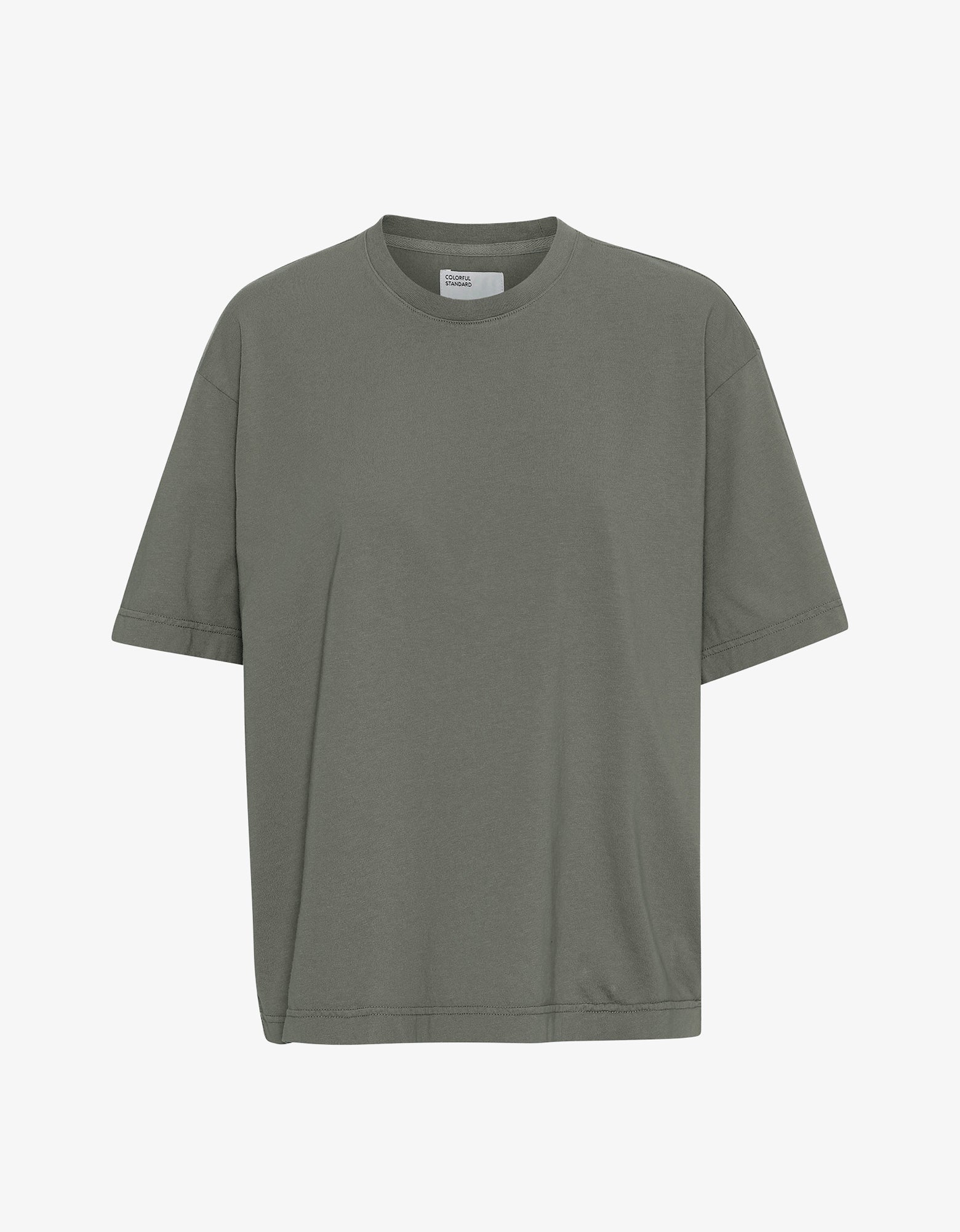Oversized Organic T-Shirt - Dusty Olive – Colorful Standard