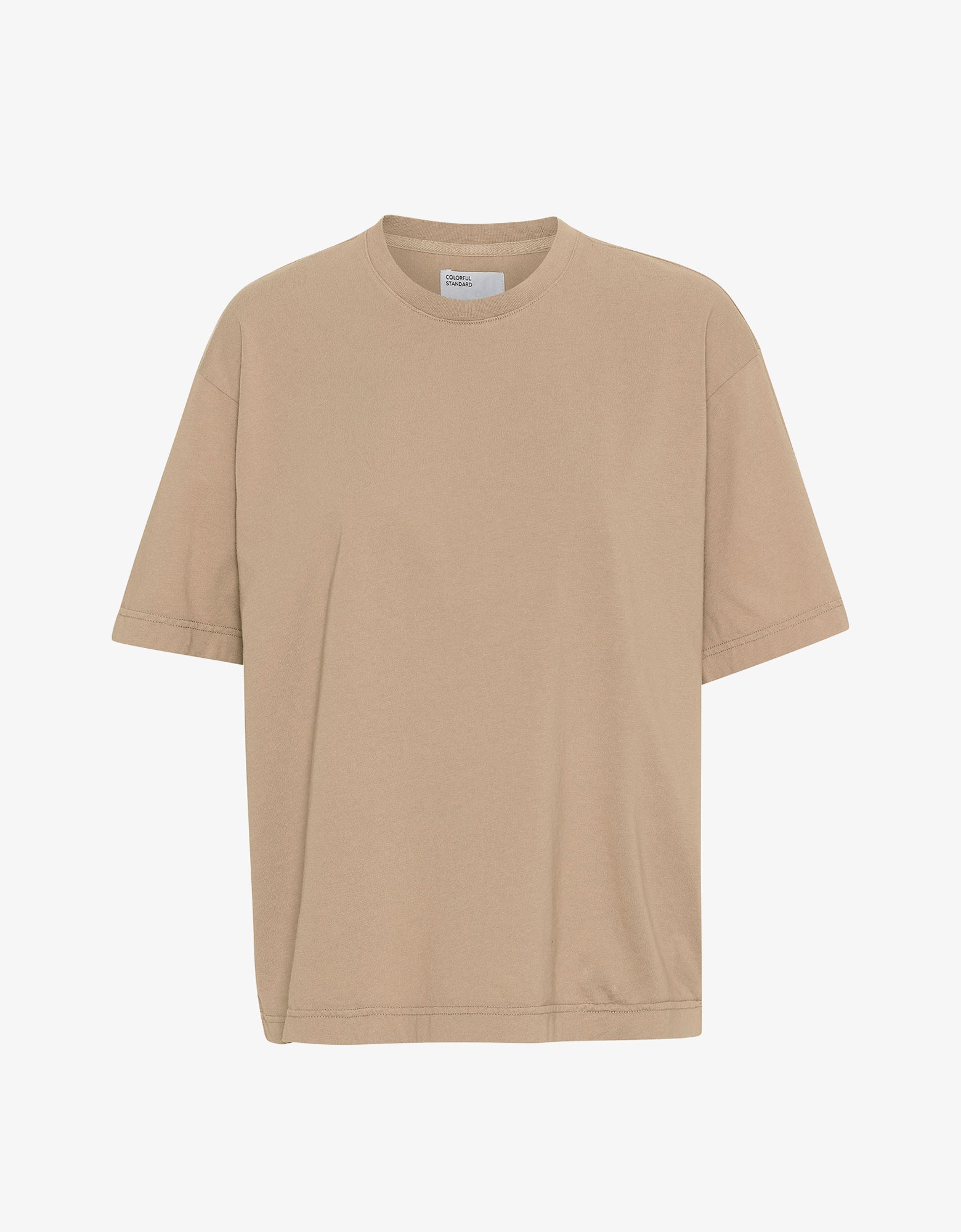 Oversized Organic T-Shirt - Honey Beige